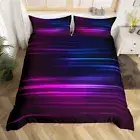 and Blue Ombre Bedding Set Single, Ombre Duvet Cover Ombre Striped Comforter