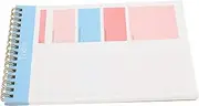 Minkissy Spiral Planning Notepad for Schedule Daily Planner 50 Pages A5 Size Notebook