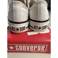 在飛比找蝦皮購物優惠-[全新現貨］Converse 日本製帆布鞋 經典白色 Mad