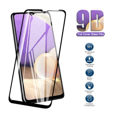 For Samsung Galaxy A12 A22 5G A52s Tempered Glass Full Cover Screen Protector