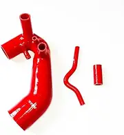 Silicone Induction Intake Hose Kit Compatible with Audi A4 VW Passat B5 1.8T 1997-2001 Turbo (Red)
