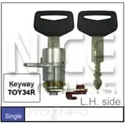 Nice Door Lock Barrel - NDL1RL