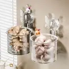 Reusable Kitchen Rack Self-adhesive Paper Towel Holder New Napkin Container