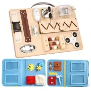 Dementia Activities for Seniors Set,Fidget Busy Board and Fidget Blanket for ...