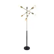 6-Light Metal Sputnik Floor Lamp