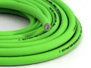 KnuKonceptz KCA NEON Kandy GREEN Ultra Flex 4 Gauge Power / Ground Wire 50ft