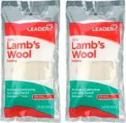 LEADER 100% Lambs Wool Padding, Provides Cushioning Comfort and Pain Relief Betw