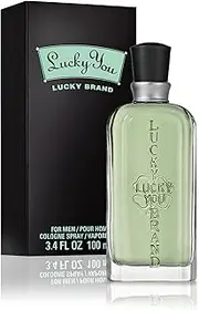 Liz Claiborne Lucky You Lucky Brand Cologne Spray for Men, 100ml (LUCF21810)