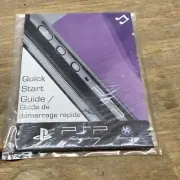 PSP Portable Purple Quick Start Guide Manual Instructions New Sealed
