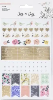 Maggie Holmes Day-To-Day Planner Sticker Book 779/Pkg-Phrase 373046