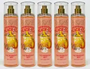 5 Bath & Body Works HONEYSUCKLE PEACH TEA Fine Fragrance Mist Body Spray 8 oz