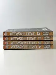 Attack on Titan Manga Volumes 9-12 (Shingeki No Kyojin)