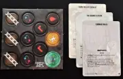 Marvel Crisis Protocol Mysterio and Carnage ONLY Tactics Cards, Tokens NO MINIS