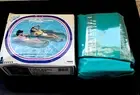Intex Vintage NOS King Kool Inflatable Lounge Swimming Pool Float 62” X35” 58802
