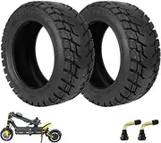 Ulip Offroad Tyres for VSET 11+/Zero 11X/Dualtron, 100/65-6.5 Tubeless, Black, Off-Road Electric Scooter Tires (Pack of 2)