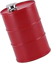 PHENOFICE Outdoor Adventure Leak-Proof Small Hip Flask 750ml Stainless Steel Portable Wine Flask Camping Essential