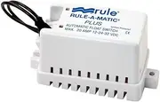 Rule Rule-A-Matic Plus Float Switch, Covered, Moisture Tight Seals