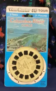 1988 Vintage Columbia River Gorge 3d View-Master 3 Reel Packet Sealed!