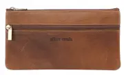 Pierre Cardin Ladies Womens Genuine Soft Leather Italian Wallet Case - Cognac