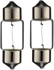 cyclingcolors 2 x SV8.5 10 W 10 x 31 12 V light bulb car motorcycle moped scooter tractor truck van