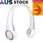 Air Cooling Hanging Neck Fan Mute Leafless Sports Travel Personal Wearable Fans