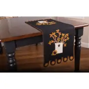 Bitter Sweet Crock Table Runner, Size, Black