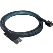 M.2(M-Key) SFF-8643 Contact to SAS SFF-8643 HD Server Conversion Cable
