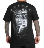 Sullen Clothing "Queen of Diamonds" Standard Mens tee Art Collective tattoo