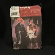 Simplicity 5925 Renaissance Costume Minstrel Sewing Pattern XS-XL