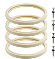 Ground Pool Light Gasket - Sturdy Stainless Steel Light Screw Replacement Parts - Replacement Fixture Wear-Resistant Pool Accessories for Freshwater Saltwater