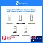 Single SIM Card Tray for Samsung Galaxy Note 20 Note 10 Note 8 Note 9
