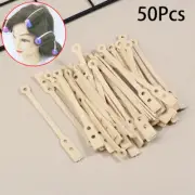 50Pcs 9.5*1cm Salon Perming Cold Rods Rubber Band Hair Roller Fixing Tool