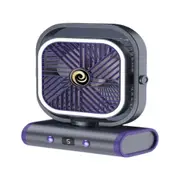 Cyclone Fan Desktop with Night Light USB Charging Cyclone Fan Air Activation for Whole House Air Turbine Airflow