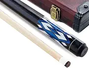 Pool Cue Sticks 57 Inch 18-21Oz Pool Cticks Used for Adults Professional Pool Cue，1/2 Jointed Maple Pool Cue Bar Or House Use，13mm Big Tips Pool Cues
