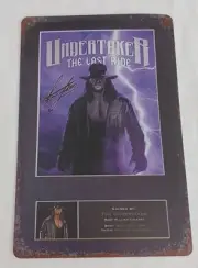 Undertaker Metal Sign Custom Made