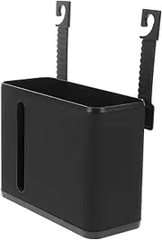 Luxshiny Vehicle Storage Organizer With Tissue Holder And Trash Can Car Seat Back Box Enhances Car Interior Cleanliness And Organization