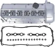 AP03 Aluminum Valve Cover W/Gasket & Bolts&Cap 11127512839 Compatible With BMW 325i 330i 525i 530i X3 X5 Z4 2002-2006
