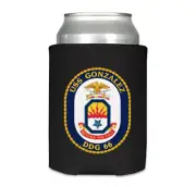 USS Gonzalez DDG-66 Neoprene Can Cooler Insulation Foam Arleigh Burke Class