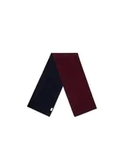 bees and stars scarf One size Maroon and navy blue