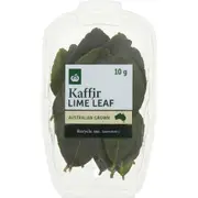 Woolworths Kaffir Lime Leaf Fresh Herb Punnet 10g