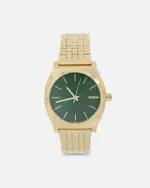 [NIXON] Nixon Time Teller Watch Gold/green Sunray - Size ONE ONE Gold/Green Sunr