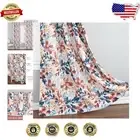 Customizable Rustic Leaves Grommet Curtains - Light Filtering Elegance, 52x96