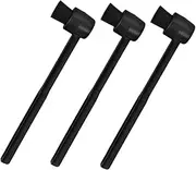 jojofuny 3pcs Record Album Cleaning Brush Turntable Stylus Cleaner Anti-Static Stylus Brush Player Needle Cleaner for Record Turntable Needles Cleaning Black