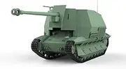 MRY-SFW Army Tank BMC Toys 1/87 HO Scale Railway Military Model Kit France FCM 36 PAK40 Tank Destroyer