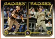 Chandler Seagle RC/Mason McCoy RC 2024 Topps Update RC Three Card Lot