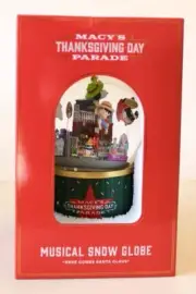 Macys Thanksgiving Day Parade 2024 Snow Globe NIB Musical