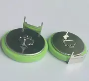 2pc with welding of high temperature 3V button battery BR2450A
