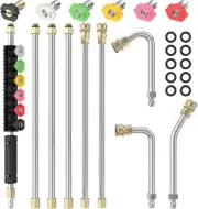 Sealegend 8FT Pressure Washer Extension Wand for Gutter Cleaning, Upgrade