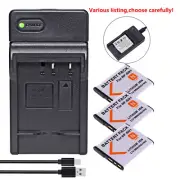 Battery or Charger for Sony NP-BN1 Cyber-shot DSC-WX220 DSC-W330 DSC-W350 W360