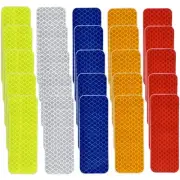 AccEncyc 25 Pcs Warning Reflective Stickers Assortment 25Pcs, Assorted